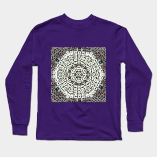 Barcelona Sagrada Familia Mandala Long Sleeve T-Shirt